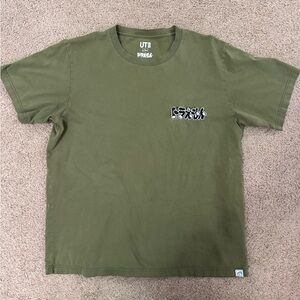 Uniqlo Olive Green Short Sleeve Tee
